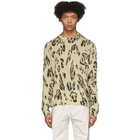 Moncler Genius 2 Moncler 1952 Beige Cashmere Leopard Sweater