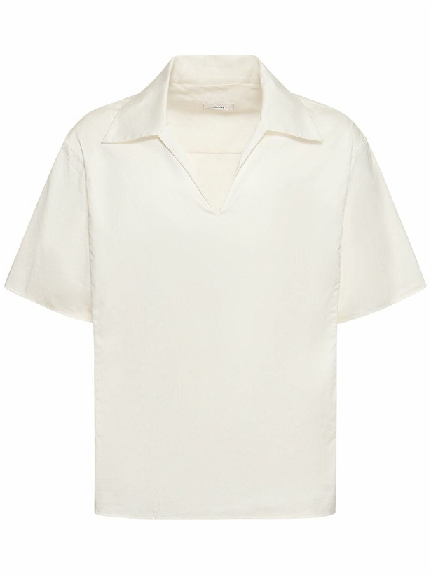 Photo: COMMAS - Spread Collar S/s Boxy Fit Shirt