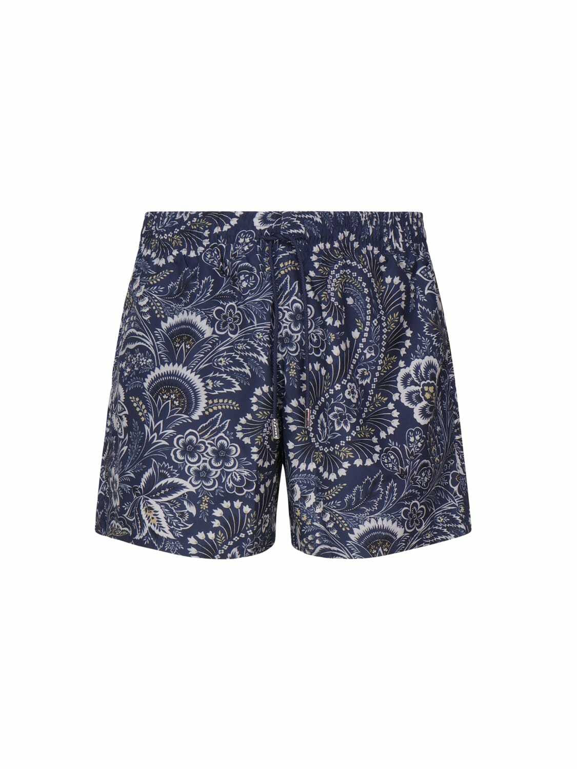 Etro - Straight-Leg Mid-Length Printed Swim Shorts - Blue Etro