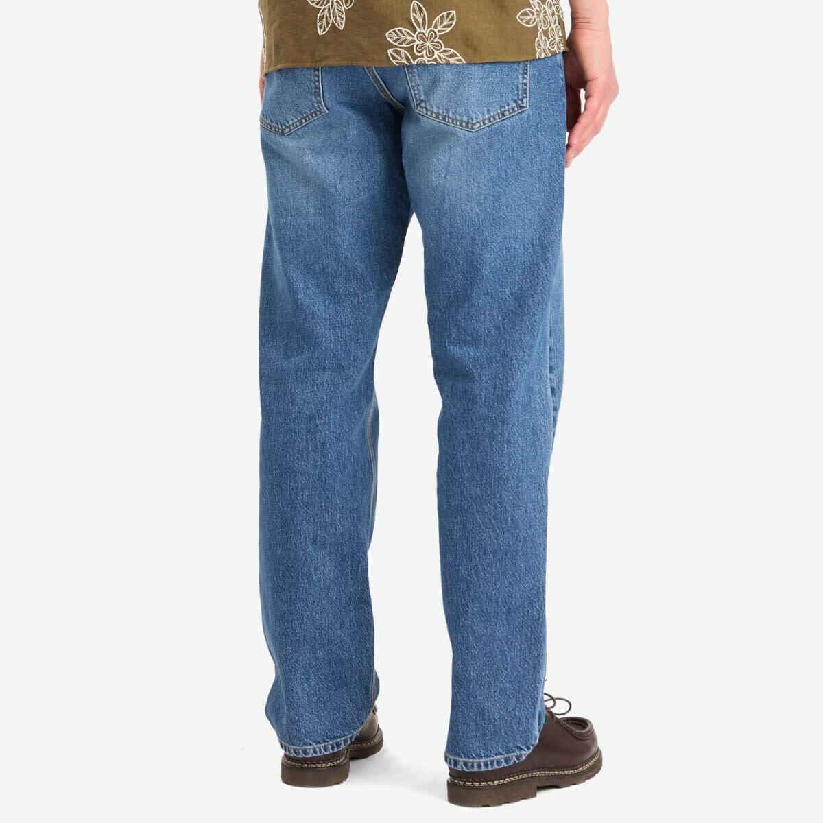 Foret Men's Heath Jeans in Washed Mid Blue