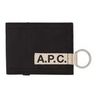 A.P.C. Black Lucky Card Holder