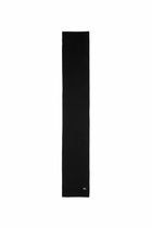 Diesel Scarf with embroidered Oval D logo - Scarf - Unisex - Black