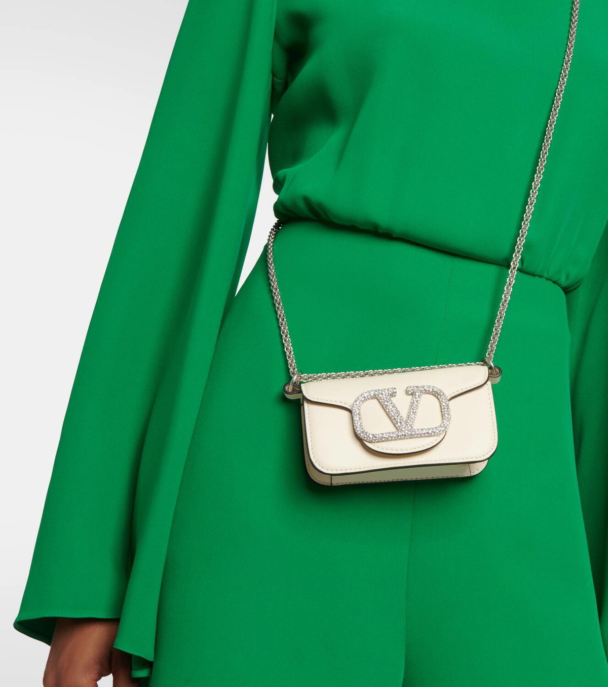 ★VALENTINO MICRO LOCO SHOULDER BAG Valentino Garavani Locò Micro leather shoulder bag Valentino