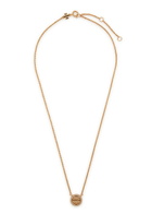 Tory Burch Icon Pavé 18kt Gold-plated Necklace - One Size