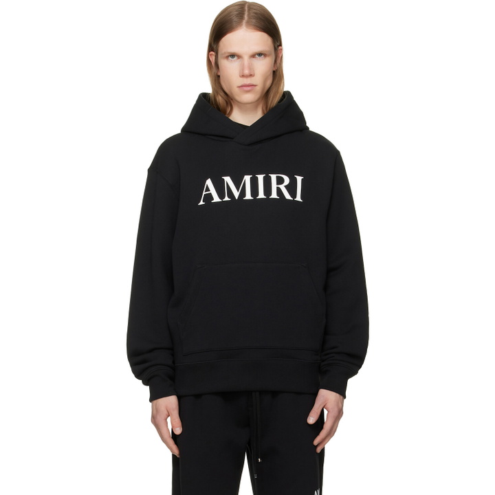 Photo: AMIRI Black 'AMIRI Core Logo' Hoodie