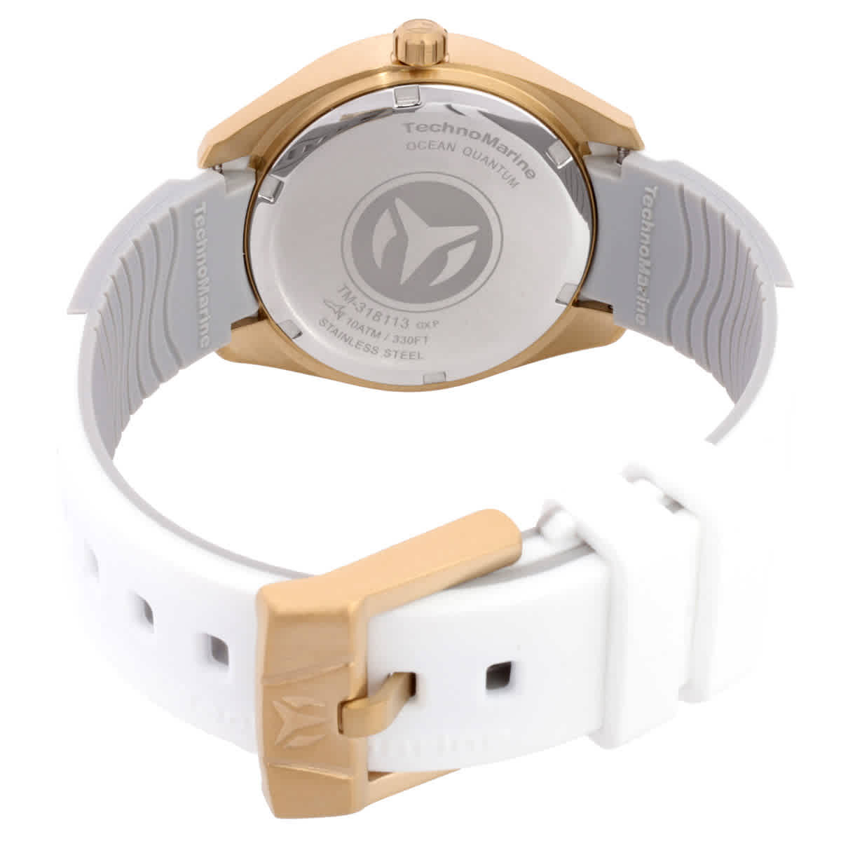 Technomarine Ocean Quartz Silver Dial Ladies Watch TM-318113