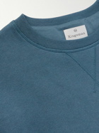Kingsman - Cotton and Cashmere-Blend Jersey Sweatshirt - Blue