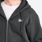 Patta Men's Classic Zip Hoodie in Forged Iron