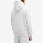 BEAMS Men's College Logo Hoodie in Ash Grey
