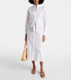 Melissa Odabash Luann broderie anglaise cotton maxi dress