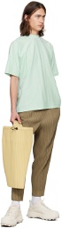 HOMME PLISSÉ ISSEY MIYAKE Beige Compleat Trousers