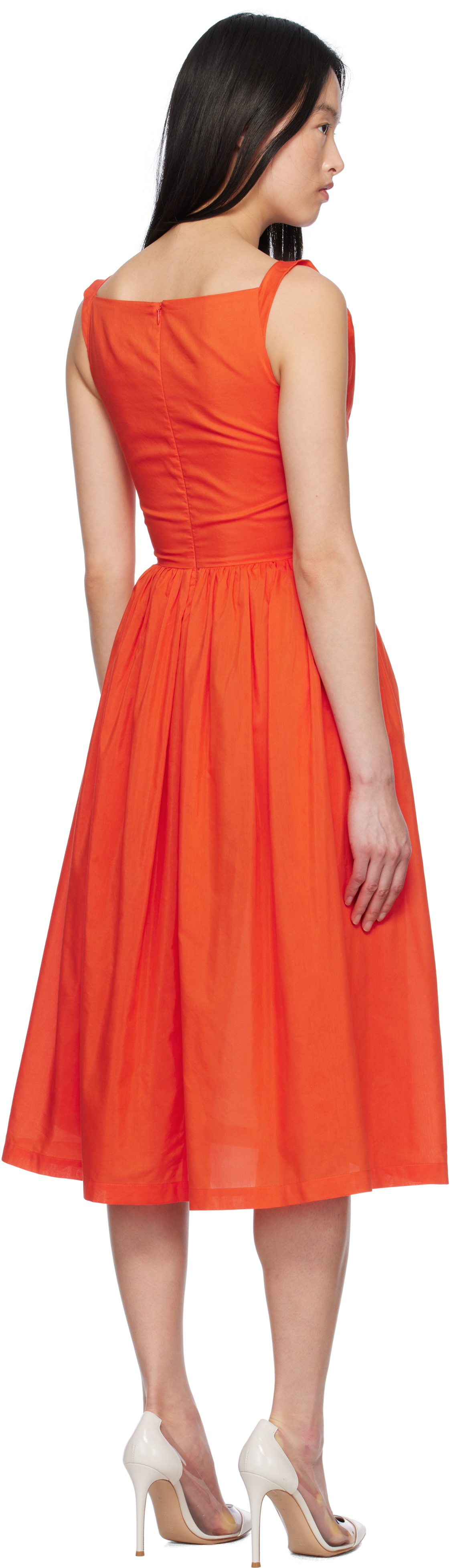 Vivienne Westwood Orange Sunday Midi Dress Vivienne Westwood