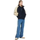 BALMAIN Blue Loose Denim Jeans