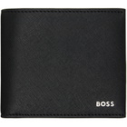 BOSS Black Saffiano Leather Wallet