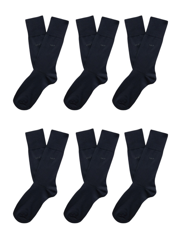 Photo: CDLP - Pack of Six Knitted Socks - Blue