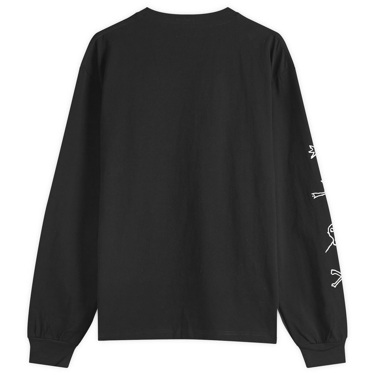 Heresy Fightin' Longsleeve T-Shirt in Black