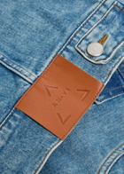 AN-Y1 Star Logo-embroidered Stretch-denim Jacket - One Size