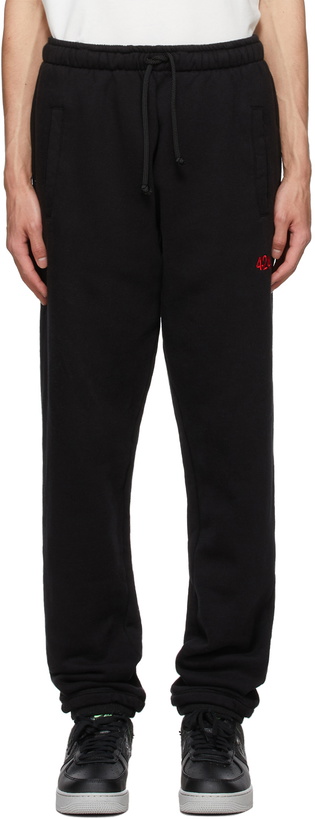 Photo: 424 Black Logo Lounge Pants