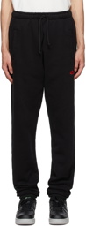 424 Black Logo Lounge Pants