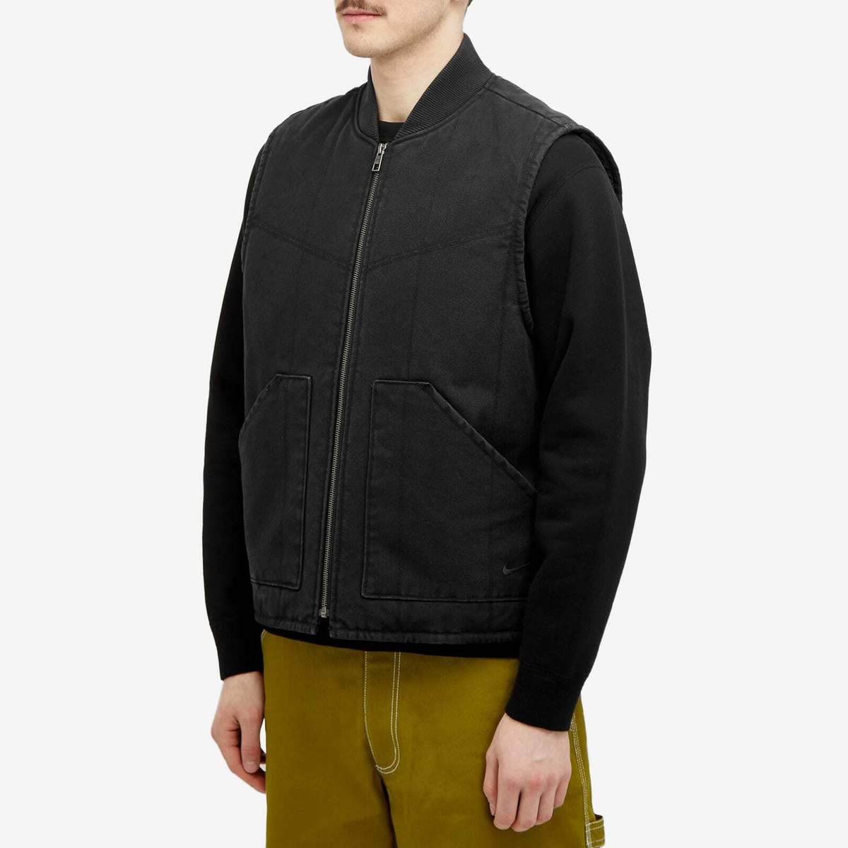 Nike Men's Life Padded Work Vest in Black Nike