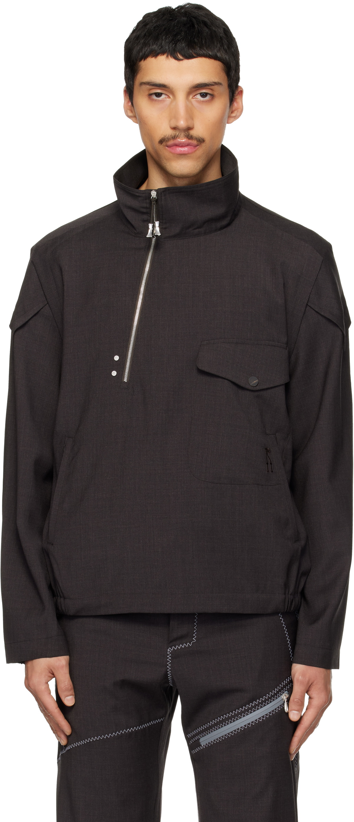 Kiko Kostadinov Black Jacklight Jacket Kiko Kostadinov