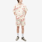 Represent Men's Floral Vacation Shirt in Cream