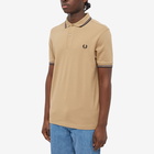 Fred Perry Authentic Men's Slim Fit Twin Tipped Polo Shirt in Multi