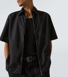 Givenchy 4G zip-up bowling shirt