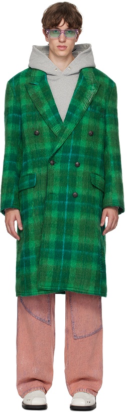 Photo: Andersson Bell Green & Blue Moriens Coat