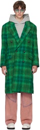 Andersson Bell Green & Blue Moriens Coat