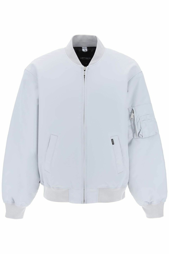 Photo: CARHARTT WIP nylon otley bomber Grey