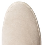 Mulo - Suede Espadrilles - Beige