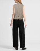 P. a.r. o.s. h. Womens Tailored Vest Taupe