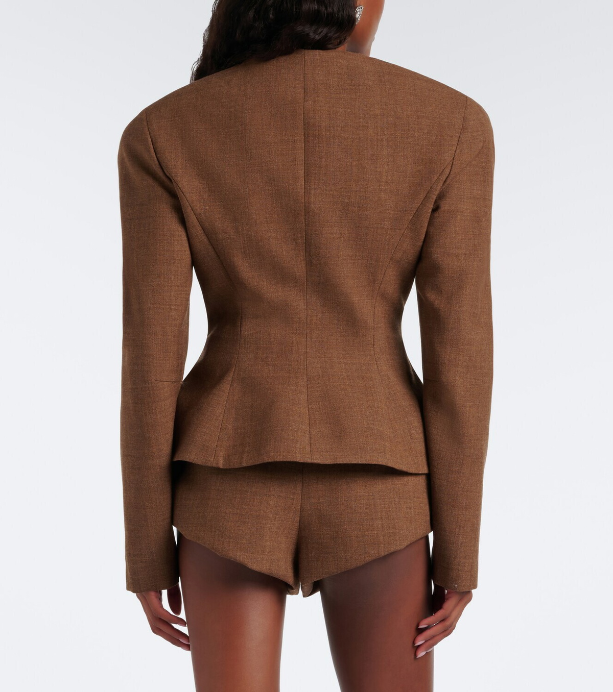 Magda Butrym Peplum virgin wool jacket