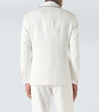 Brunello Cucinelli Cotton tuxedo jacket