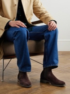 R.M.Williams - Heritage Craftsman Suede Chelsea Boots - Purple