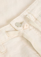 Citizens OF Humanity Brynn Drawstring Linen Trousers Beige
