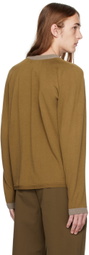 Goldwin 0 Brown Crewneck Sweater