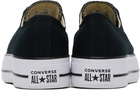 Converse Black Chuck Taylor All Star Lift Low Top Sneakers