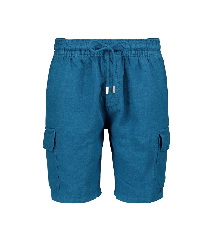 Photo: Vilebrequin - Baie cargo linen shorts