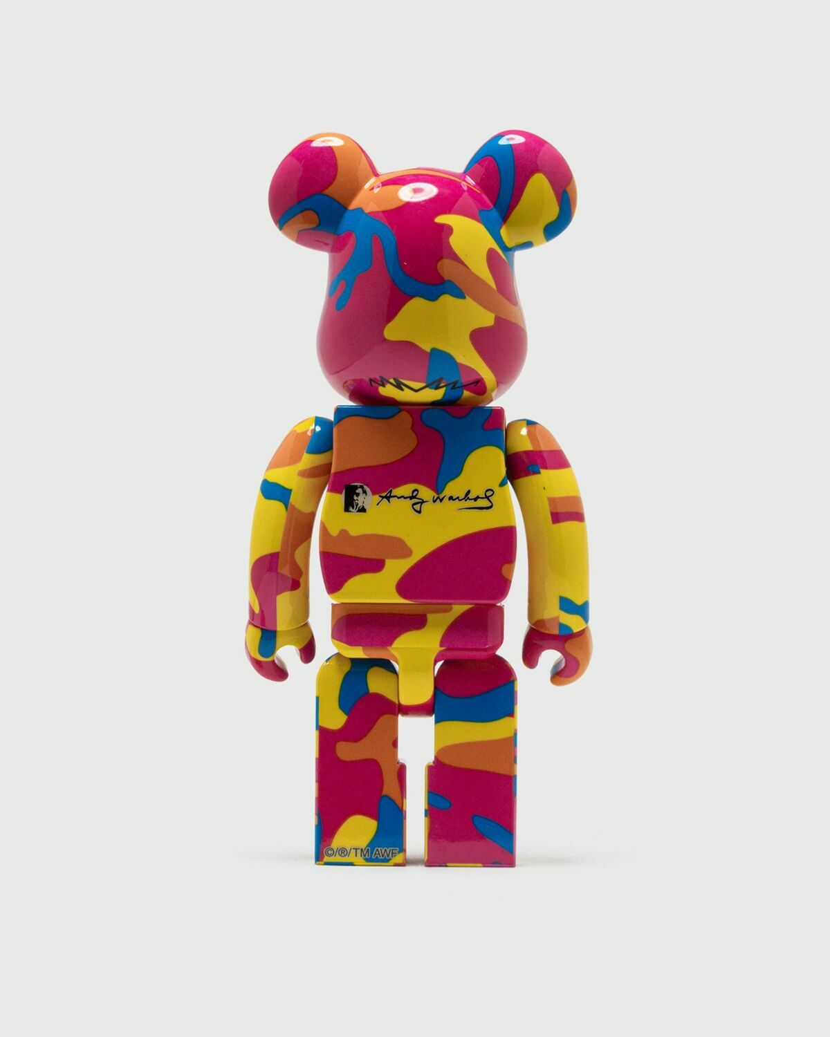 Medicom Bearbrick 1000% Andy Warhol Bwwt 3 Multi Collectibles & Toys