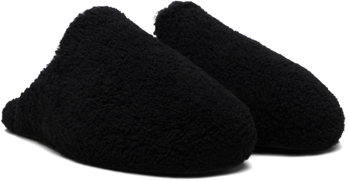 Tekla Black Home Slippers