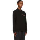 Alexander McQueen Black Logo Tape Sweatshirt