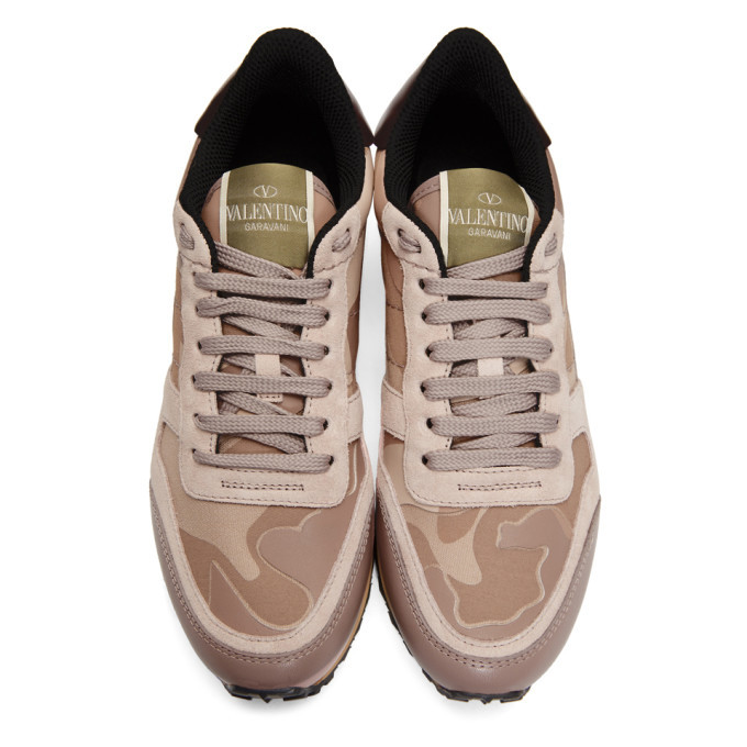 Valentino rockrunner store pink khaki camo