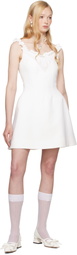 SHUSHU/TONG SSENSE Exclusive Bridal Capsule YVMIN Edition Ceramic Rose Faux-Pearl Earrings