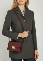 Victoria Beckham Dorian Mini Grained-leather top Handle bag - Burgundy - One Size