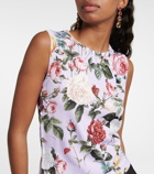 Oscar de la Renta Floral vest