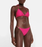 Heidi Klein Zanzibar triangle bikini top