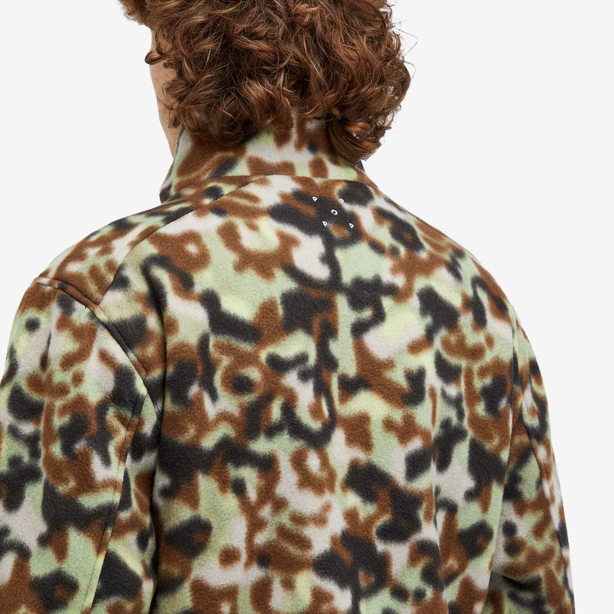 Pop Trading Company Men's Adam Reversible Fleece in Goji Berry