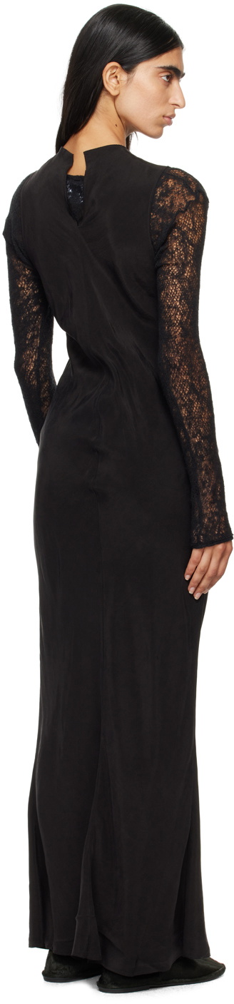 Gabriela Coll Garments Black No.298 Maxi Dress